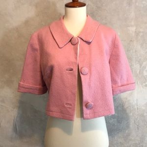 Vintage Pink Swing Style Jacket